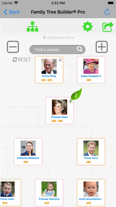 Family Tree Builder Pro Ekran Görüntüleri