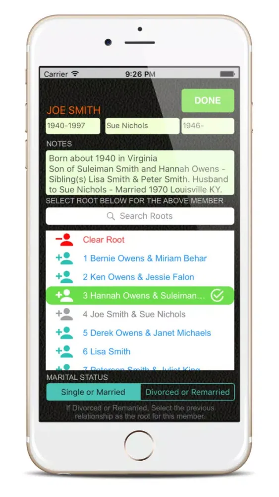 صور Family Tree Builder App