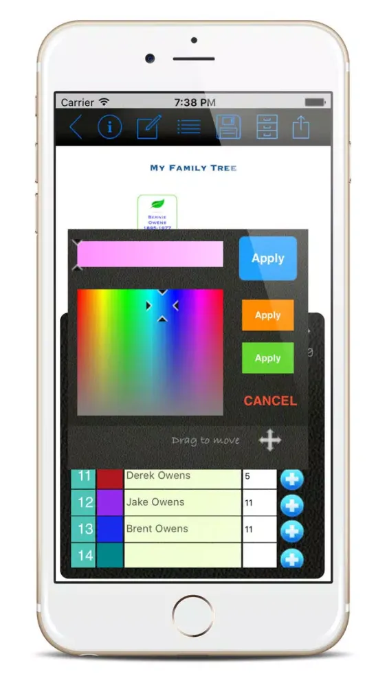 صور Family Tree Builder App