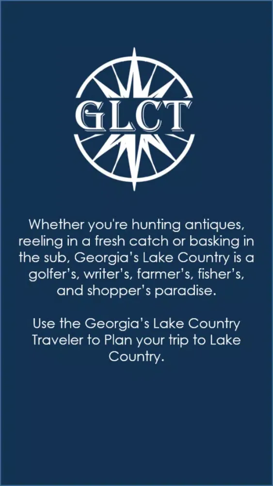 Tangkapan skrin Georgia Lake Country Traveler