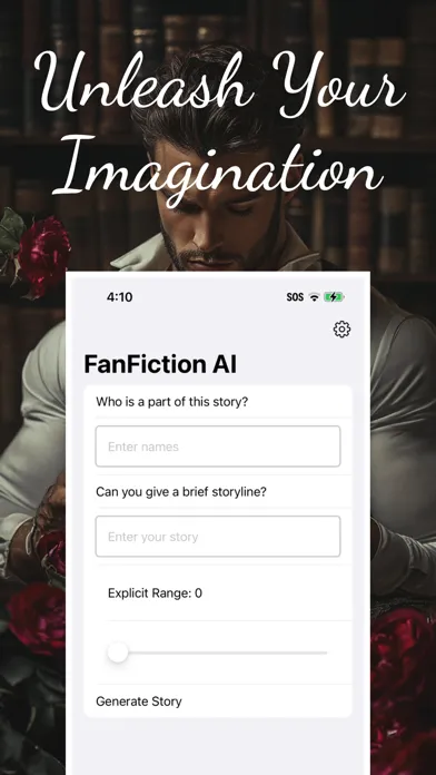 FanFiction AI Screenshots