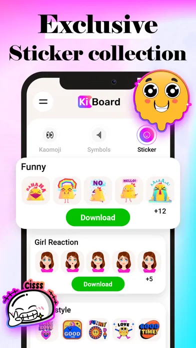 تصاویر Fancy Fonts AI Keyboard, Emoji