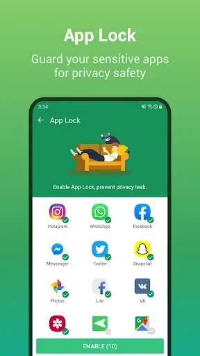 Zrzuty ekranu Fancy Optimizer & Antivirus