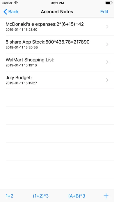 Account Notes应用截图