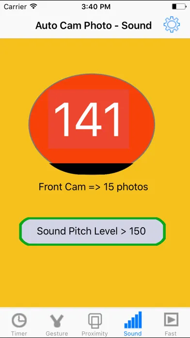ภาพหน้าจอของ Auto Cam Photo