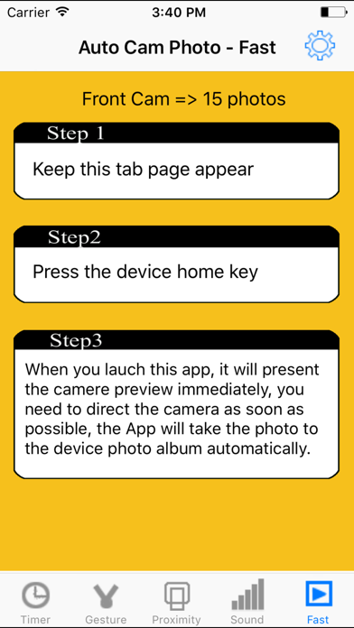 Auto Cam Photo سکرین شاٹس