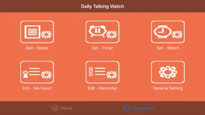 Zrzuty ekranu Daily Talking Watch Pro