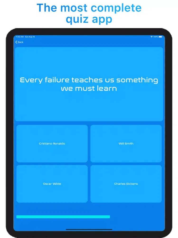 ภาพหน้าจอของ Quiz Palace iPad 
