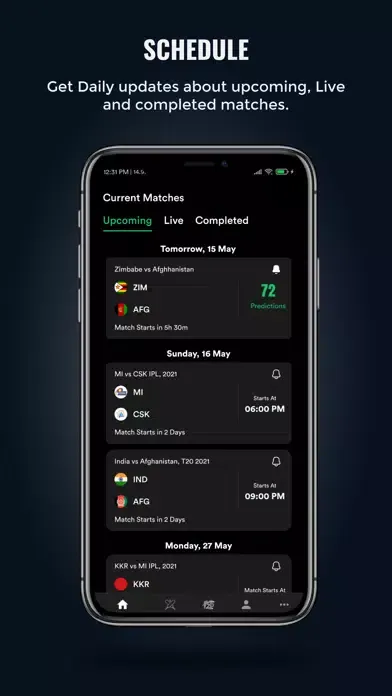 FanTips - Fantasy Prediction Screenshots