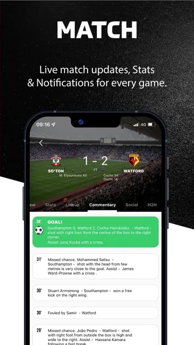 Captures d'écran de COYHorns - Live Scores & News