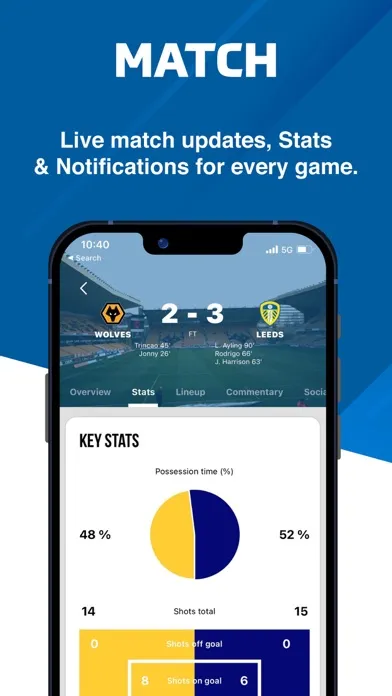 LUFCMOT - Live Scores & News Screenshots