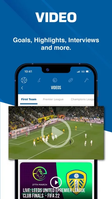 LUFCMOT - Live Scores & News Screenshots