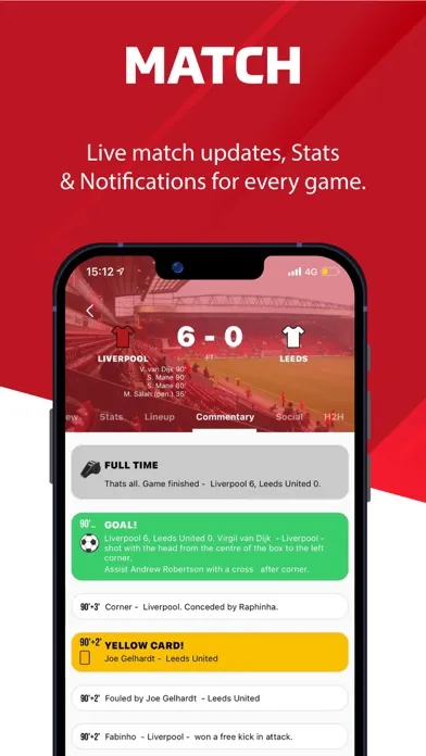 The Kop - Live Scores & News Screenshots