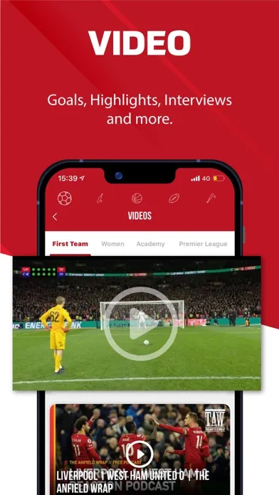 The Kop - Live Scores & News Screenshots
