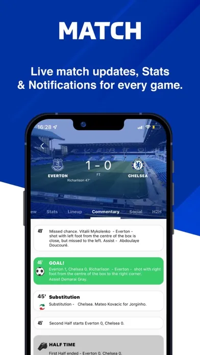 Скриншоты The Toffees - Live Scores