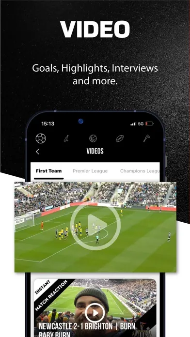 Capturas de pantalla de Toon Army - Live Scores & News