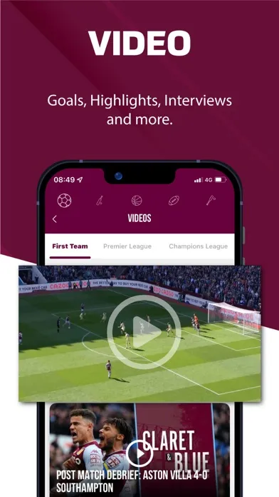 تصاویر Villa Till I Die - Live Scores