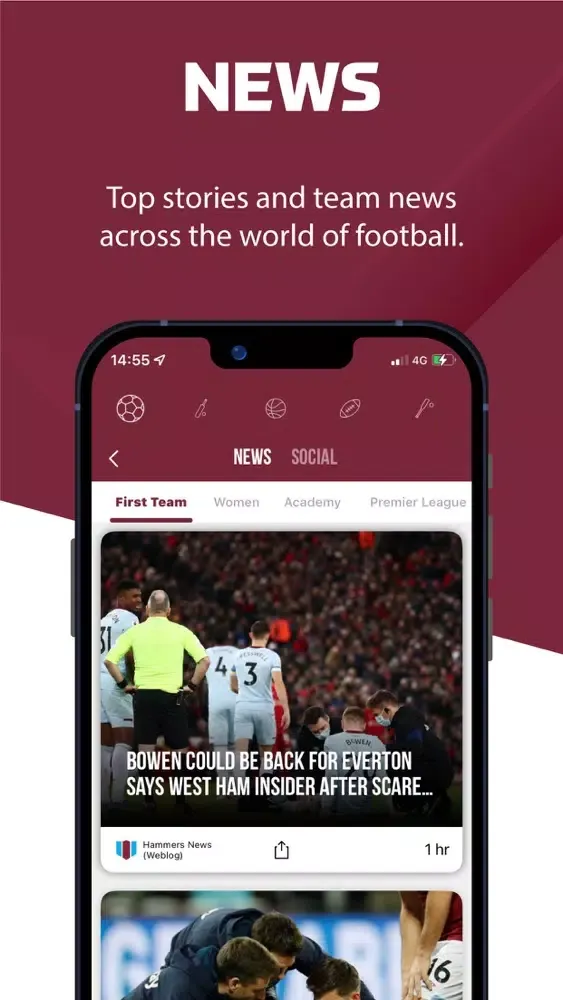 COYIrons - Live Scores & News स्क्रीनशॉट