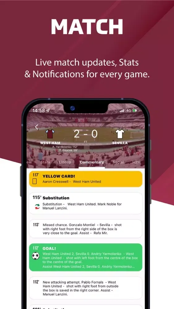 COYIrons - Live Scores & News स्क्रीनशॉट