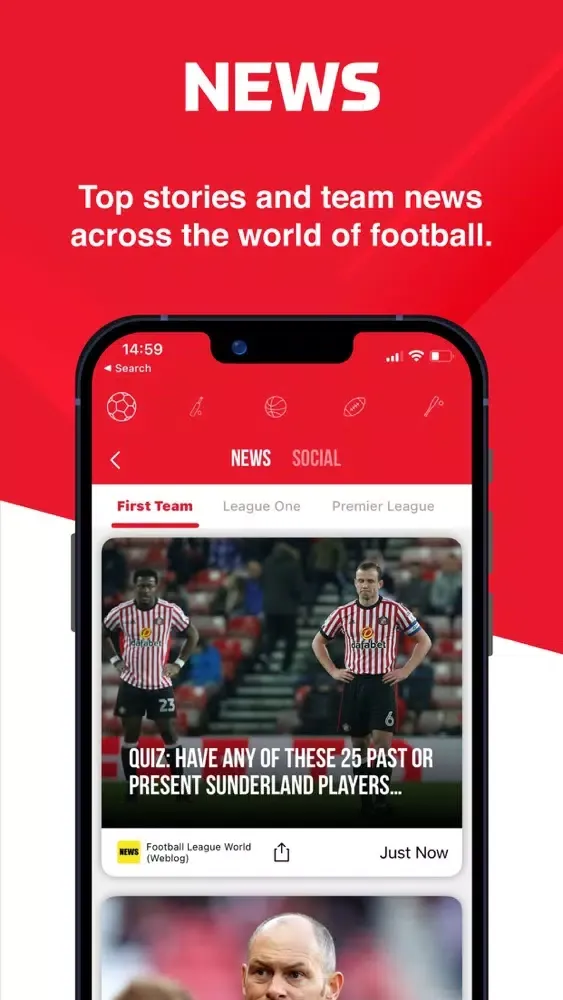Roker Roar - Live Scores Screenshots
