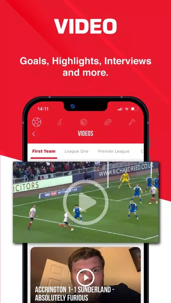 Roker Roar - Live Scores Screenshots