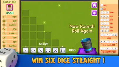Tangkapan skrin Farkle++