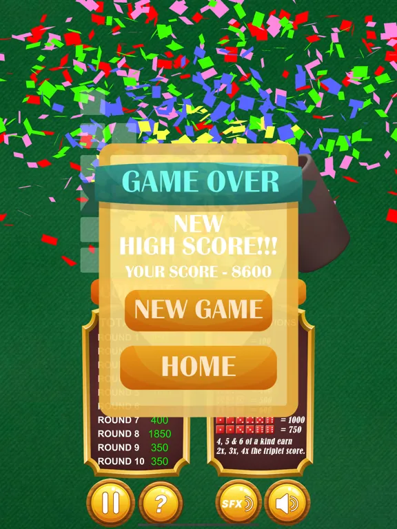 Farkle Pro - Dice Game iPad  سکرین شاٹس