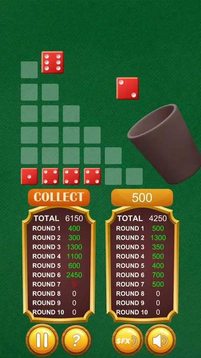 Farkle Pro - Dice Game سکرین شاٹس