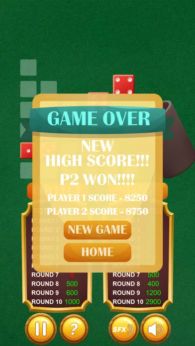 Farkle Pro - Dice Game سکرین شاٹس