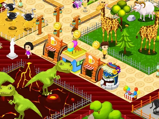 Tangkapan skrin Happy Farm Zoo iPad 