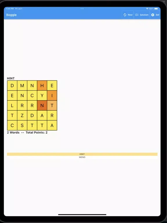 Boggle Practice iPad  Ekran Görüntüleri