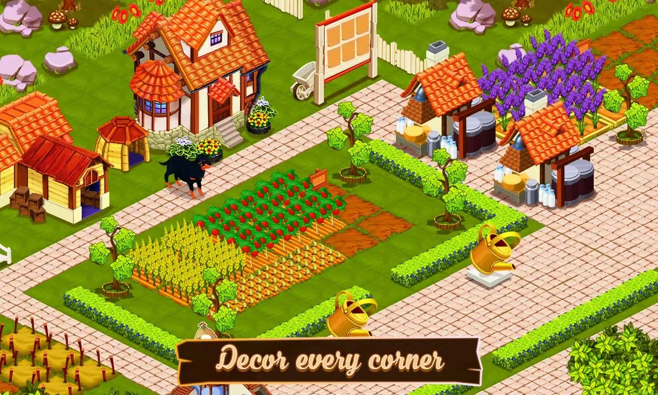Tangkapan layar Happy Farm