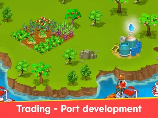 Ảnh chụp màn hình của Big Farm Garden iPad 