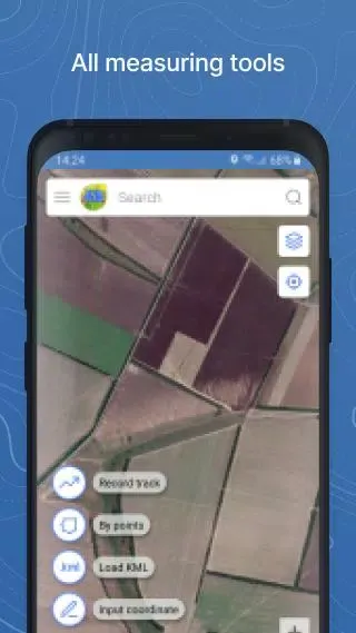 Zrzuty ekranu GPS Fields Area Measure