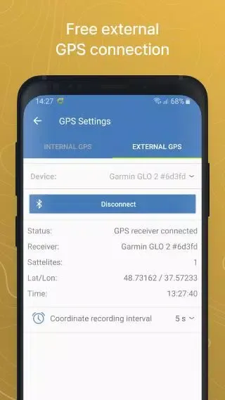 Zrzuty ekranu GPS Fields Area Measure