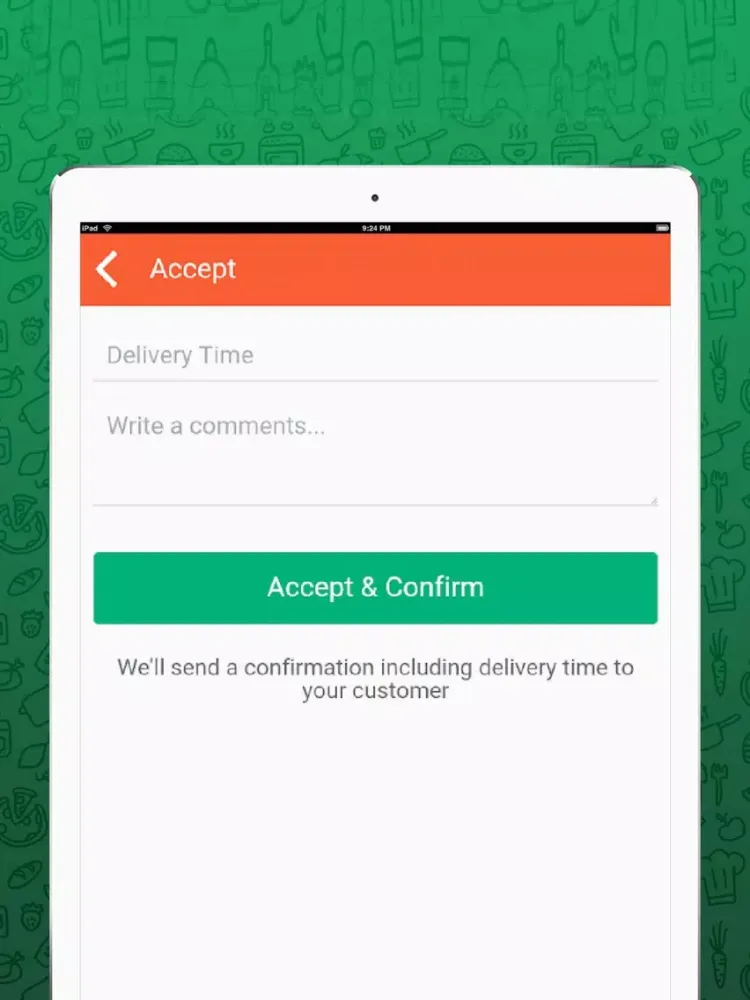 Farm Express Vendor iPad 應用截圖