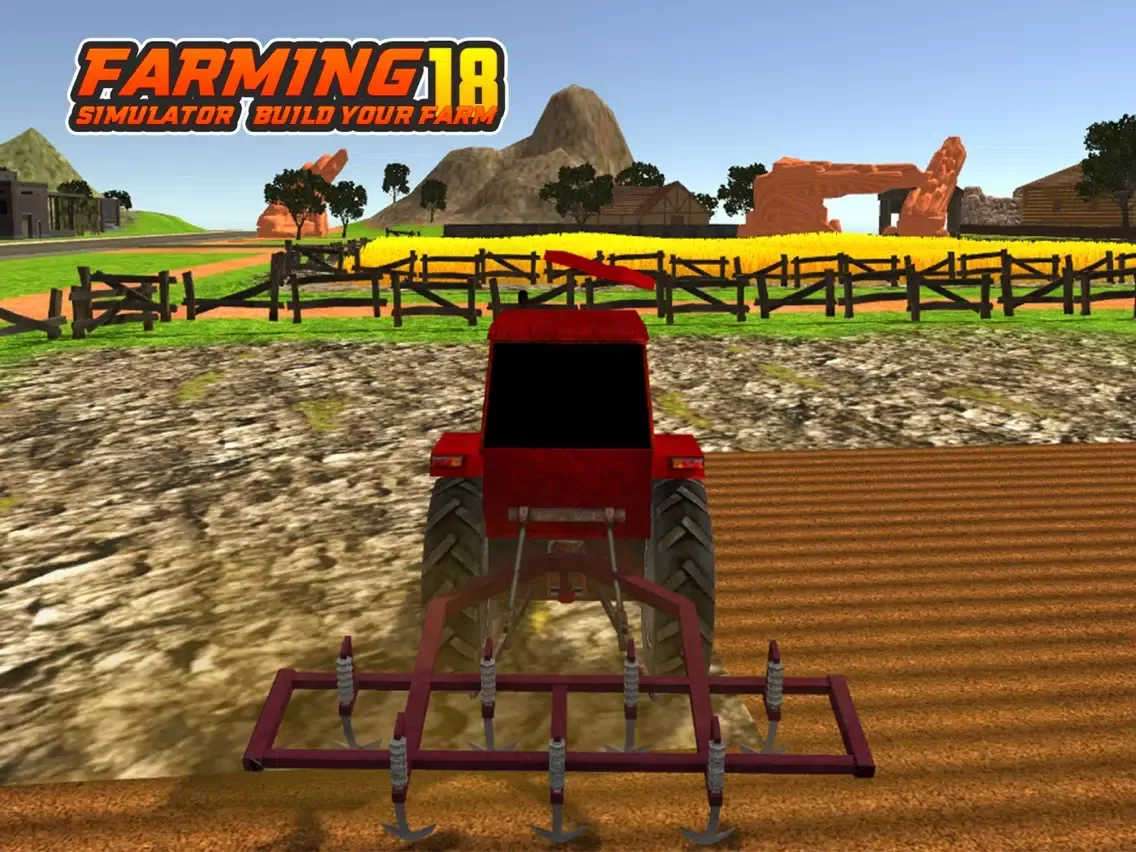Farm Simulator Harvest Land iPad  स्क्रीनशॉट