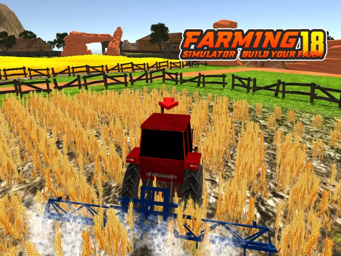 Farm Simulator Harvest Land iPad  स्क्रीनशॉट