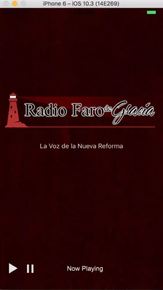 Captures d'écran de Radio Faro de Gracia