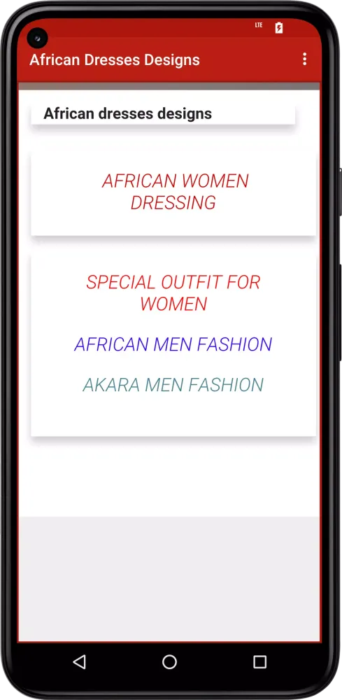 ภาพหน้าจอของ African Dresses Designs