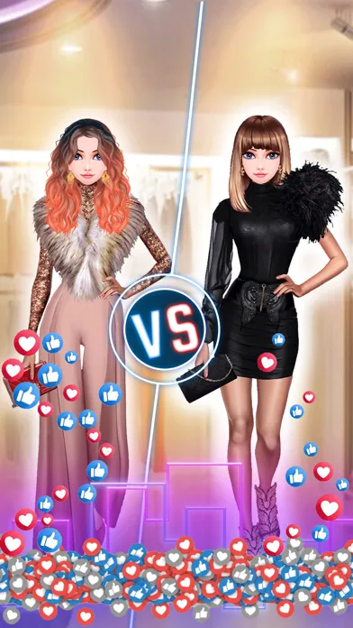 Famous Fashion Dress Up Game Screenshots