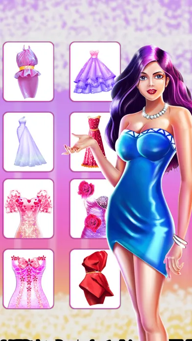 Famous Fashion Dress Up Game Screenshots