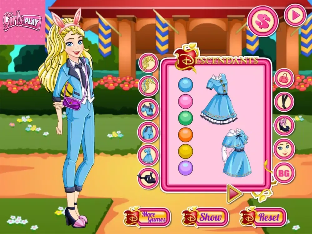 ภาพหน้าจอของ Star fashion descendants style iPad 