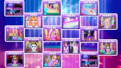 Capturas de tela do Fashion Doll Makeup Dress Up
