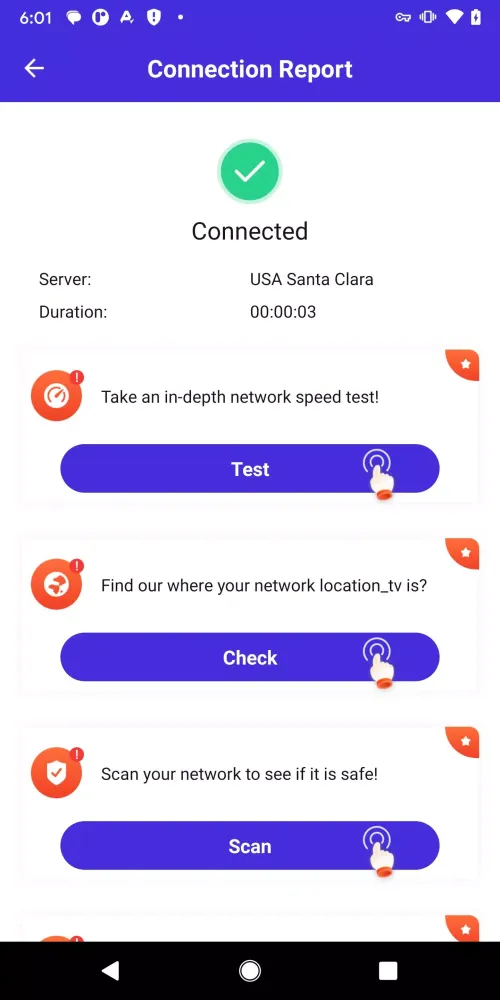 Diamond VPN Screenshots