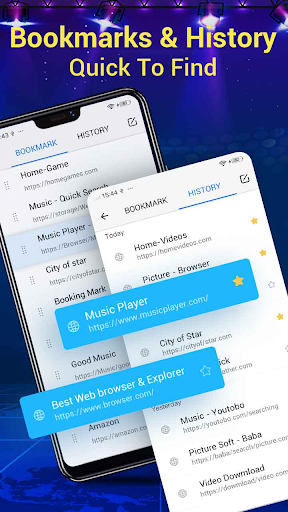 Web Browser & Fast Explorer Screenshots