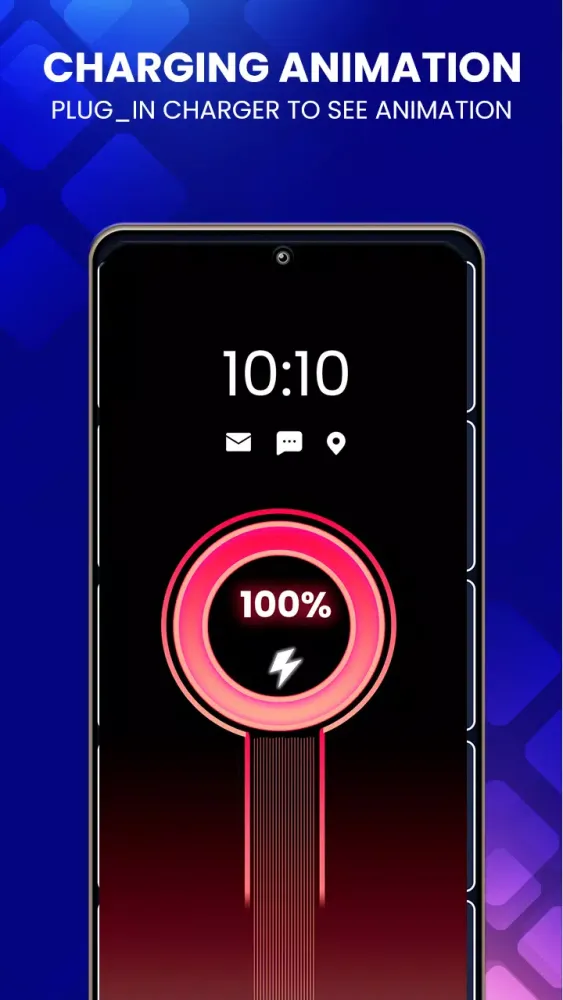 Capturas de pantalla de Battery Charging Animation App