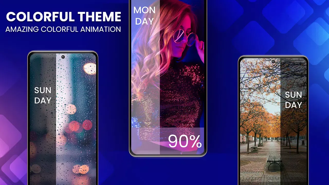Capturas de pantalla de Battery Charging Animation App