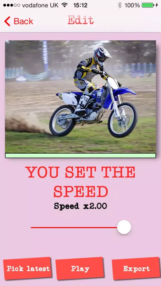 Captures d'écran de Fast Slow Video Creator - Make slow motion and fast videos