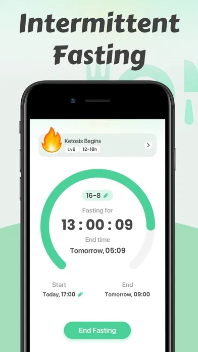 Capturas de tela do iFasting・Intermittent Fasting